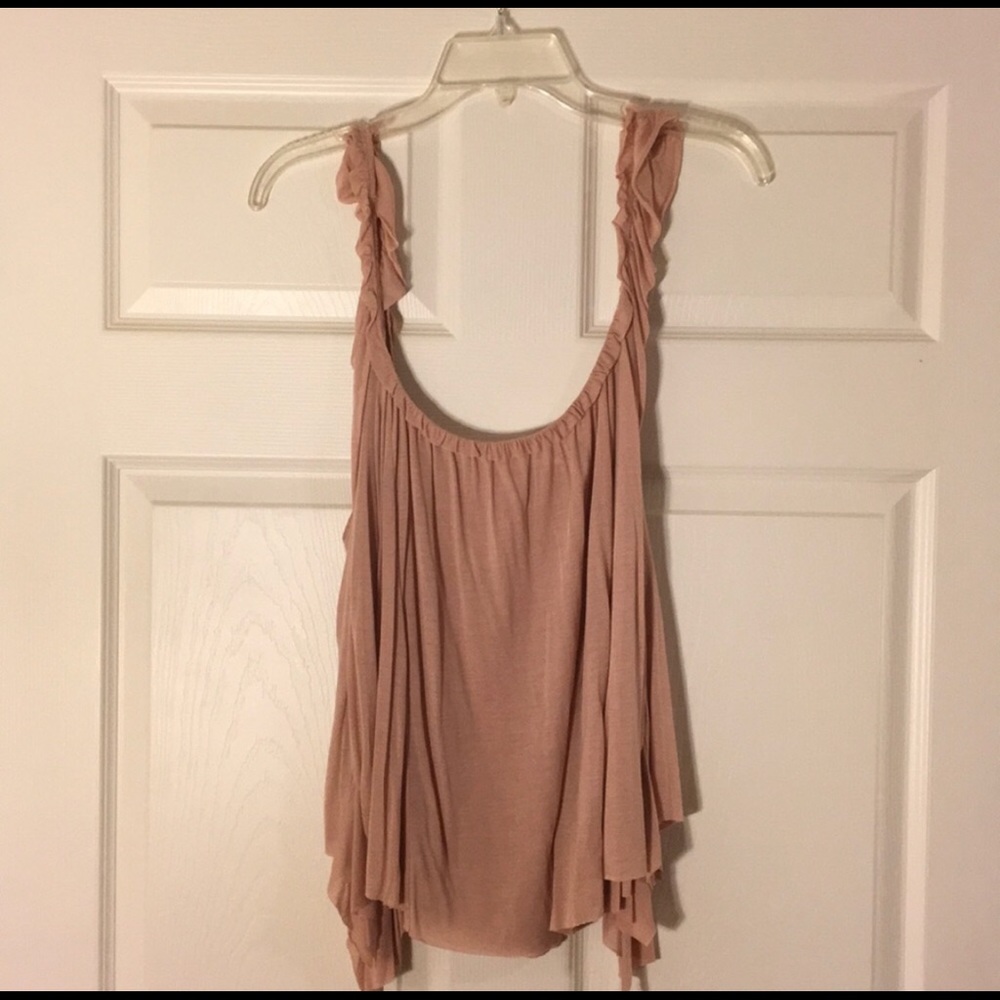 Kimchi Blue Blush Pink Flowy Top